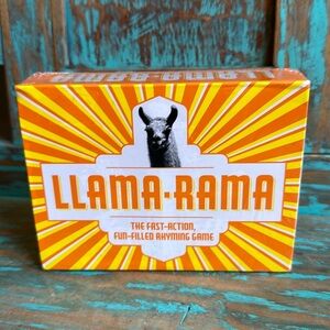 NEW Llama Rama Fast Action Fun Filled Rhyming Card Game New